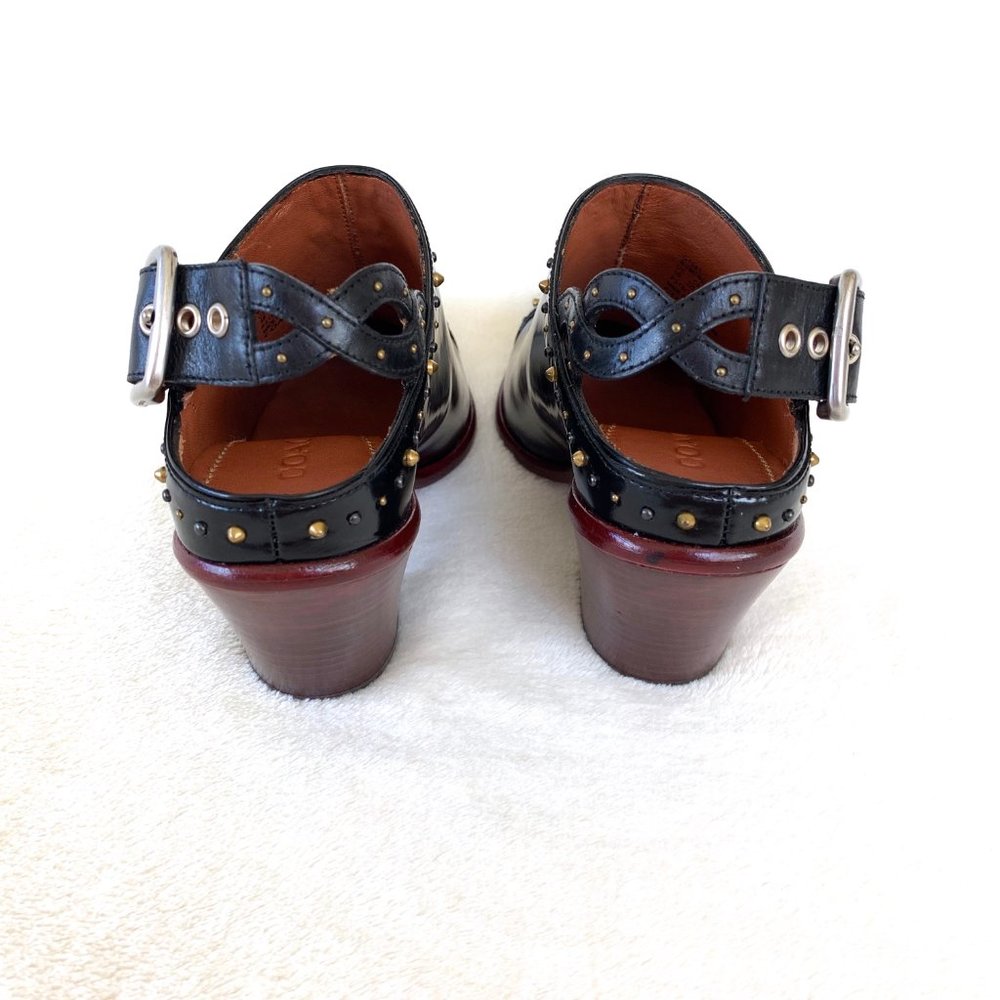 Coach Western Mules with Prairie Rivets - Picture 7 of 11
